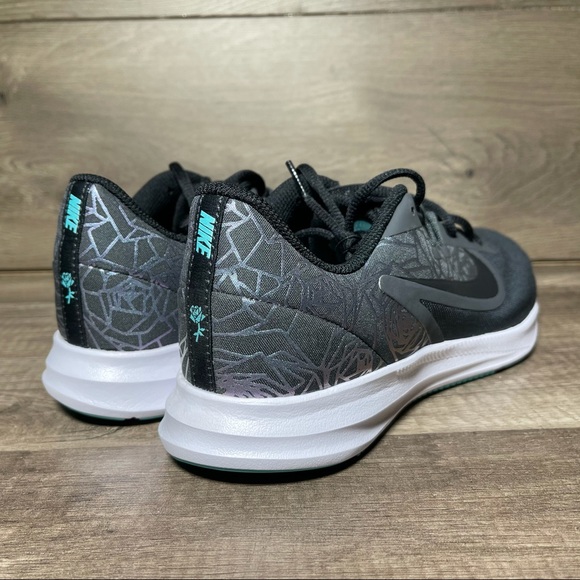 Nike Downshifter 9 Rebel Running Shoes Grey Teal - Picture 3 of 8